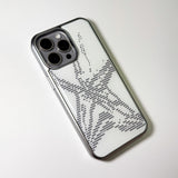 NTA ステラフィッシュ_ASCII CORE_004 フォンケース (シルバー_ホワイト)
