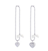 Shine heart naming necklace