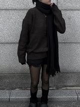 daily basic span round knit (2color)