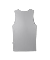 SYMBOL EDGE-CUT SLEEVELESS_GY