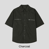 ロイブピッグジッパー半袖Tシャツ