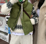Hour Open Semi-Over Wellon Padded Vest