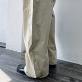 Geometric Panel Rivet Curved pants