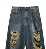 [LAN ARCHIVE] Destroyed Wide Denim Pant