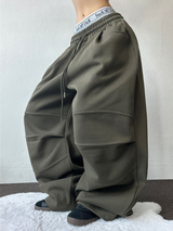 LEATHER MATT SHORT CROPPED PADDING🖤🤎💚3COLOR