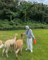アルパカウールニットバケットハット