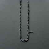 [ORDER MADE] PIPE CHAIN NECKLACE (400 mm)