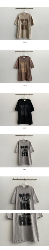 Darun Overfit Short Sleeve T-shirt covered
