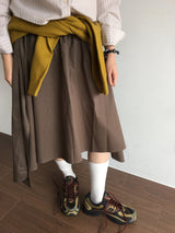 Nadine cutout midi skirt (3color)