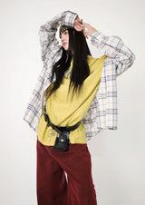 (UNISEX)ディープトーンオーバーサイズTシャツ