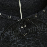 Nera Lace-Up Vintage Slim Tee