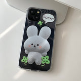 ラビット - ラッキーキャット&ラビットフォーンケース