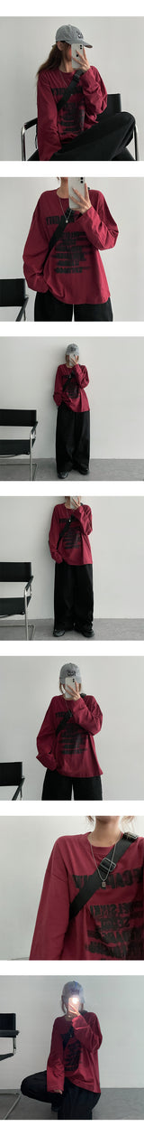 [3 Tier Length] [S-3XL] ウェンドサイドスリットバンデッドワイドパンツ (4 colors) ヘムストリング