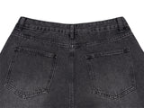 Ease Wide Two-Tuck Denim Pants