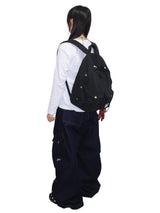 Trucker Jacket Backpack in Black