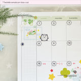 Twinkle emoticon kiss-cut