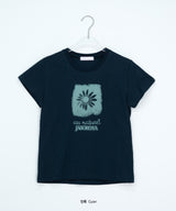 Tiav Flower Printing Short Sleeve Tee
