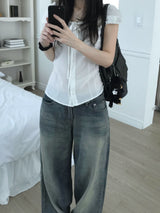 Raina Puff Blouse (2 colors)