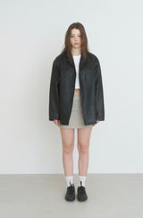 Carol Leather Jacket [black]
