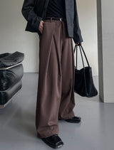 Light maxi wide slacks