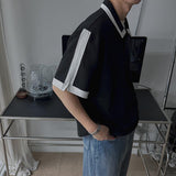 ASCLO Era Bicolor Collar Short Sleeve T (2color)