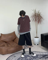 エーダーストライプ半袖Tシャツ
