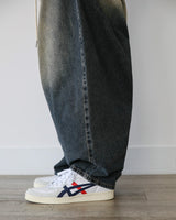 CROSS DEEP DENIM PANTS YB