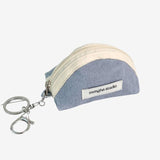  keyring pouch - corduroy (milk sora)