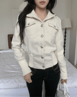 Cielo Classic Epaulet Slim-fit Jacket