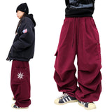 ワイドレッグコーデュロイリベットパンツ