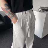 DDP ロメロ クーリング セミワイド ベルトスラックス(2 colors)