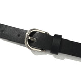 KIRSH PLAIN BELT [BLACK]