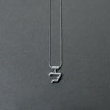 [ORDER MADE] CUTTING PIPE A-TYPE NECKLACE