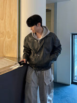 Rivet parasuit sweat pants