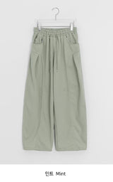 [unisex] Mihi Cut Wide Banding Pants