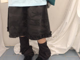 フリルカモフラージュスカート