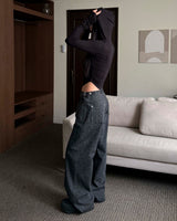 Leopard cotton pants