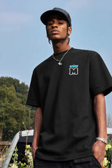 カラーブロックMロゴTシャツ