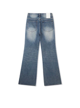 All cat blue boots cut pants
