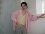 Pocket over shirt_pink