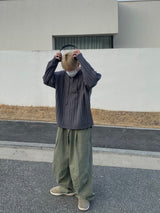 Pigment Wash Balloon Pants 3C