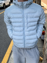 [Premium] パステルフード軽量パッドジャケット