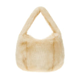 KEETY RABBIT fur mini bag [beige]