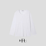 [HFORUS MADE]Forus U - kneck long sleeves IN WHITE