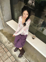 Flower Button T-shirt