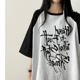 リミンボクシーフィットカラーラグラン半袖Tシャツ