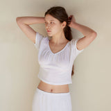 ROSE LONG SKIRT / WHITE