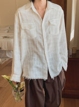 Milo Tweed Western Deck Shirt