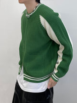 Nordi varsity knit zip-up 4C