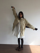 Rosalyn Puff Dress (2color)